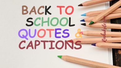 Back to School Quotes Captions